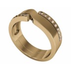 Кольцо с дорожками камней Os 2121