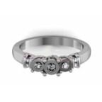 Кольцо с крупными камнями Os 2675