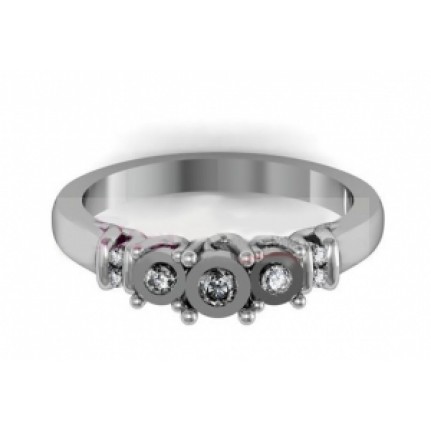 Кольцо с крупными камнями Os 2675