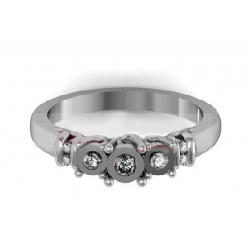 Кольцо с крупными камнями Os 2675