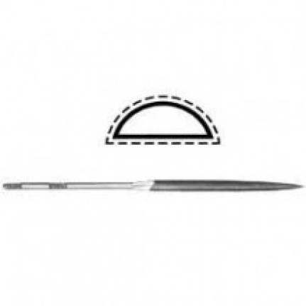 Надфиль полуфогельцевый 200 №00