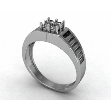 Кольцо с крупными камнями Os 3059