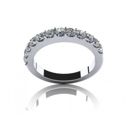 Обручальное кольцо с дорожкой камней Os 2176