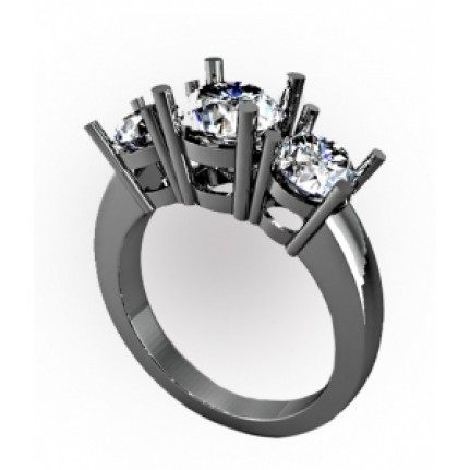 Кольцо с крупными камнями Os 2637