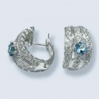 Серьги с камнями С-034