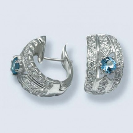 Серьги с камнями С-034