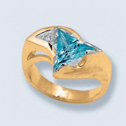 Кольцо с камнями 024