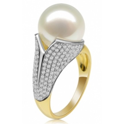 Кольцо с жемчугом Os 7109