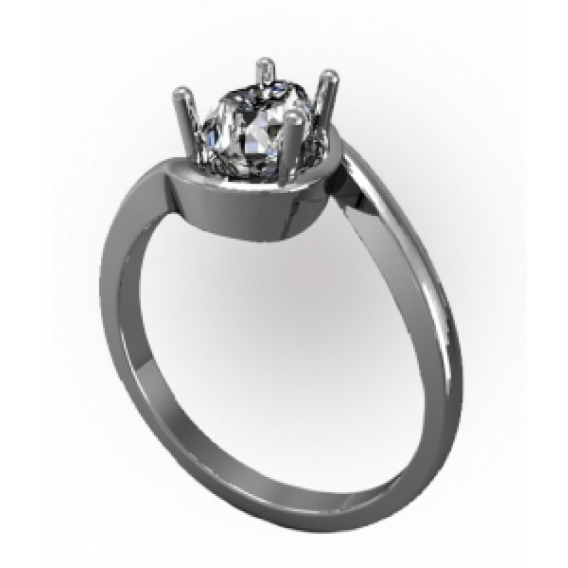 Кольцо с крупным камнем Os 2640