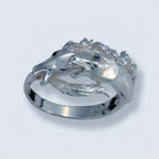 Кольцо кони1322