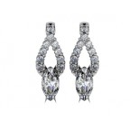 Серьги с крупным камнем Os 1525