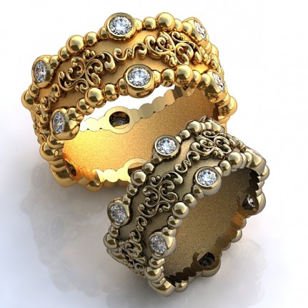 Обручальные кольца на заказ