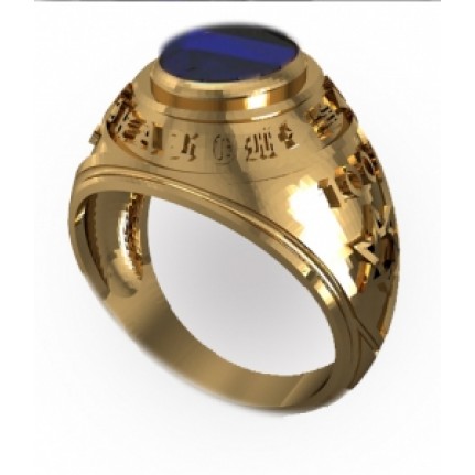 Кольцо со звездой Давида Os 3081