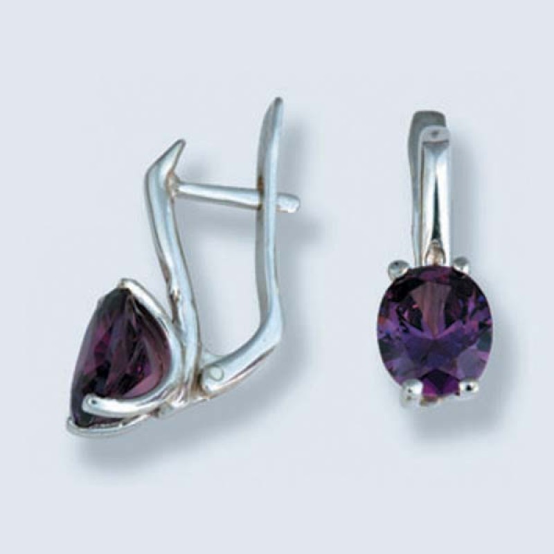 Серьги с камнями С-462