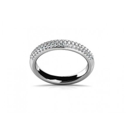 Обручальное кольцо с дорожками камней Os 2189