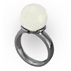 Кольцо с жемчугом Os 7203