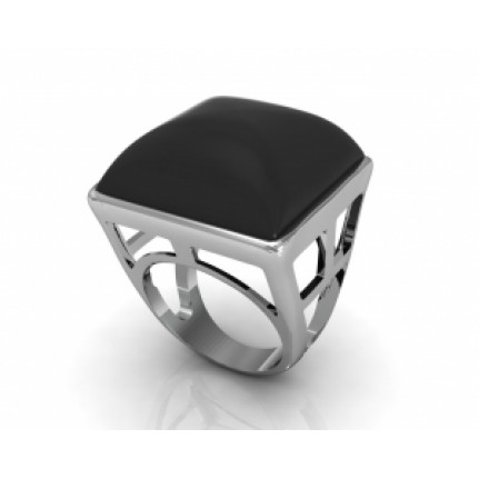 Кольцо с крупным камнем Os 3075