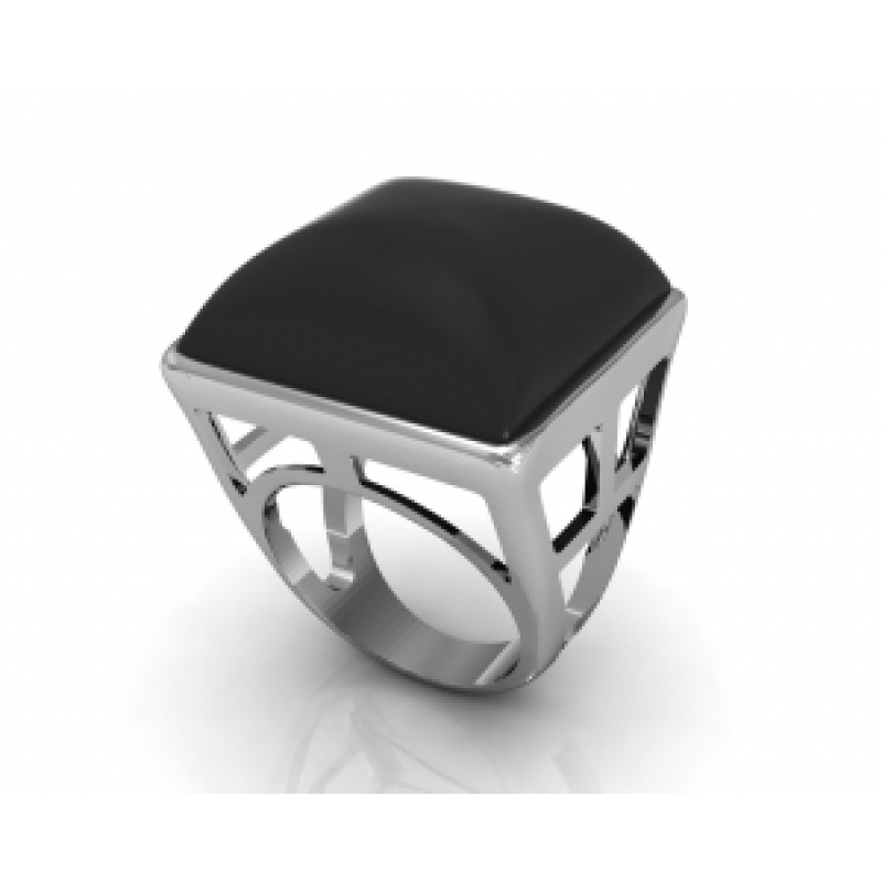 Кольцо с крупным камнем Os 3075