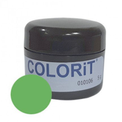 Эмаль COLORIT неоновый зеленый Neon Green, 5 гр.