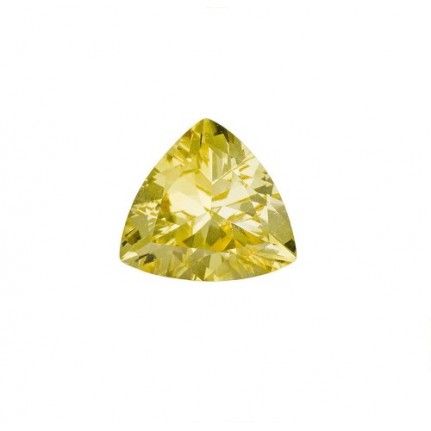 фианит-триллион-желтый-4х4х4мм