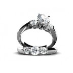 Кольцо двойное с крупными камнями Os 2674