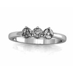 Кольцо с дорожкой камней Os 2589