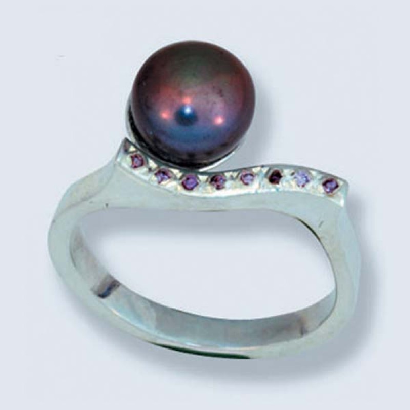 Кольцо с жемчугом 1709