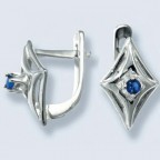 Серьги с камнями С-038