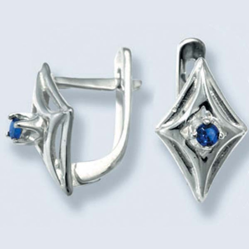 Серьги с камнями С-038