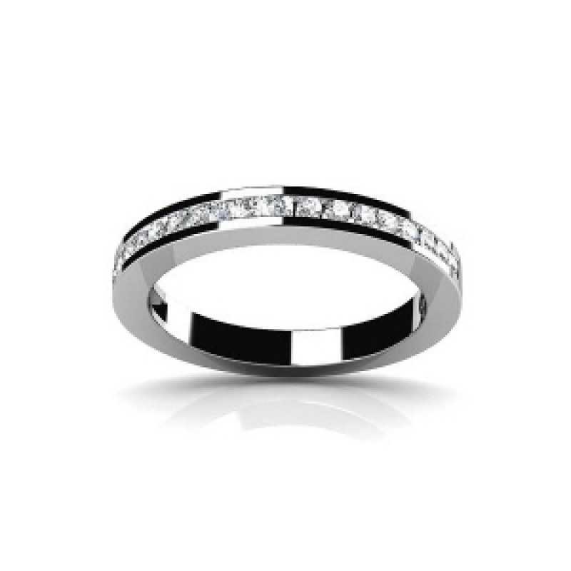 Обручальное кольцо с дорожкой камней Os 2200