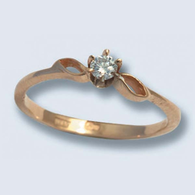 Кольцо с камнем 1964