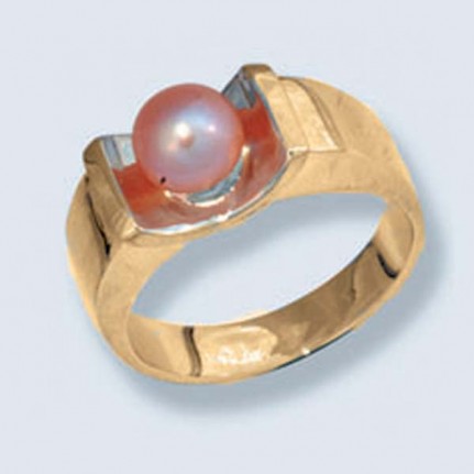 Кольцо с жемчугом 1129