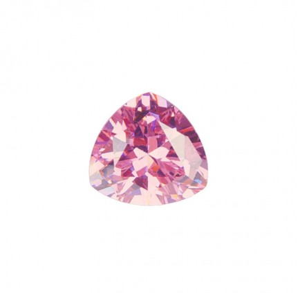 фианит-триллион-розовый-5х5х5мм