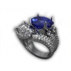 Кольцо Кошка Os 7038