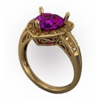 Кольцо Сердце Os 7197