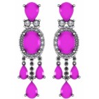 Серьги висячие с крупными камнями Os 1685