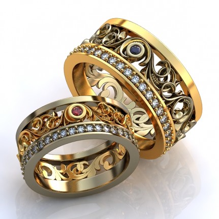 Обручальные кольца на заказ