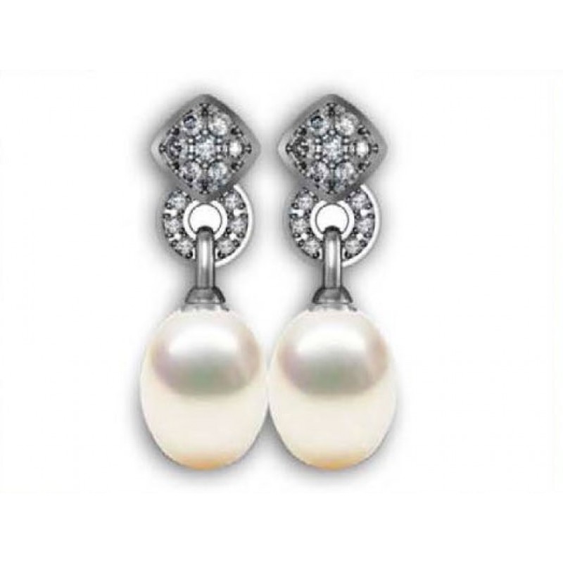 Серьги с жемчугом Os 4010