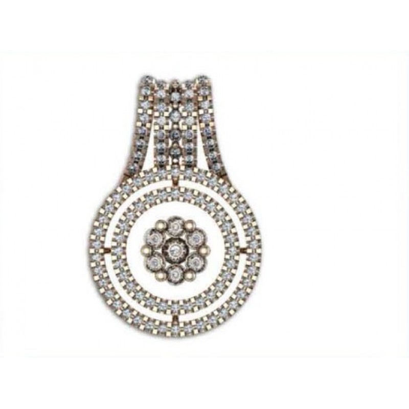 Подвеска с дорожками камней Os 1127