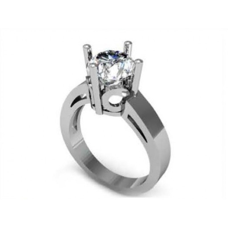 Кольцо с крупным камнем Os 2509