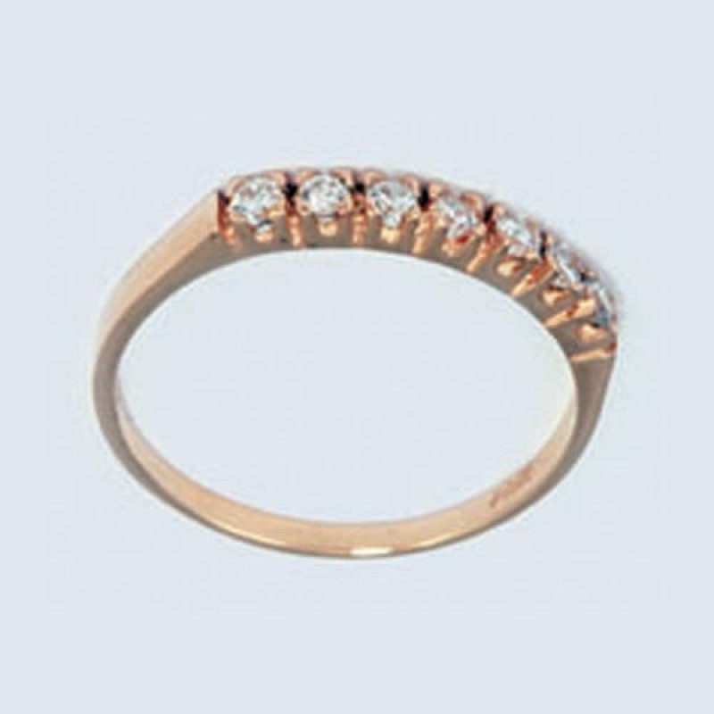 Кольцо с камнями 418