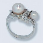 Кольцо с жемчугом 1622