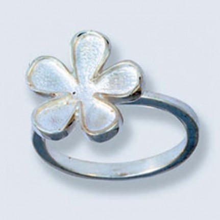 Кольцо цветок 1580