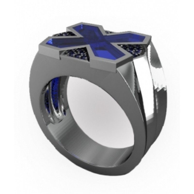 Кольцо с камнями Os 3085