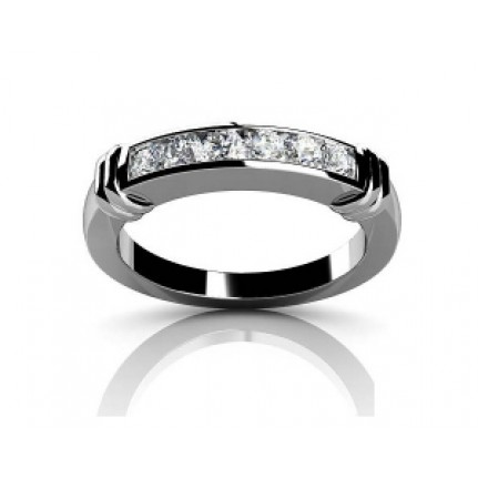 Кольцо с дорожкой камней Os 2581