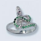 Кольцо с камнями 519