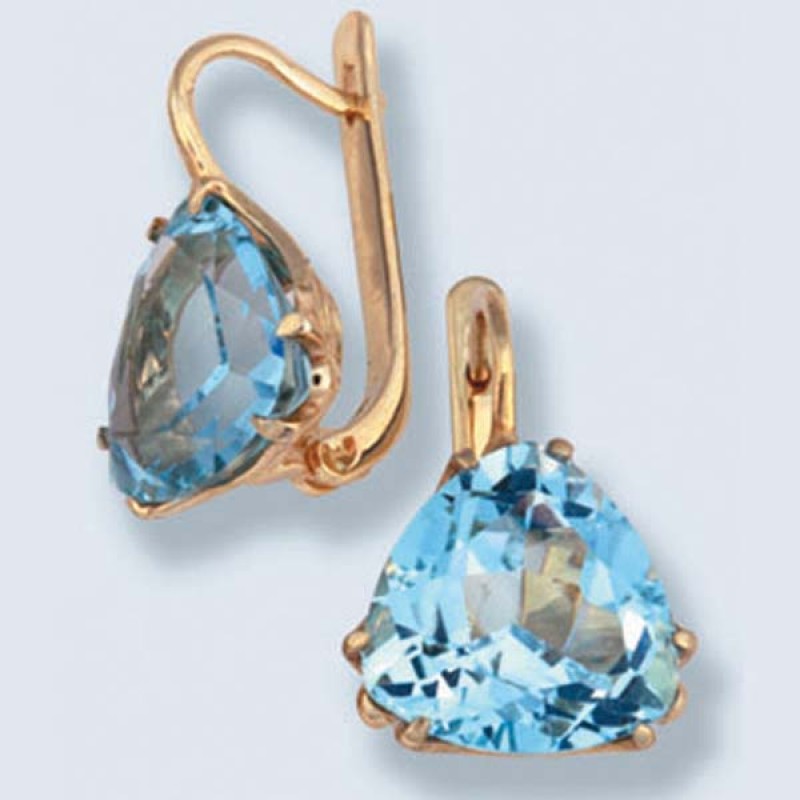 Серьги с камнями С-524