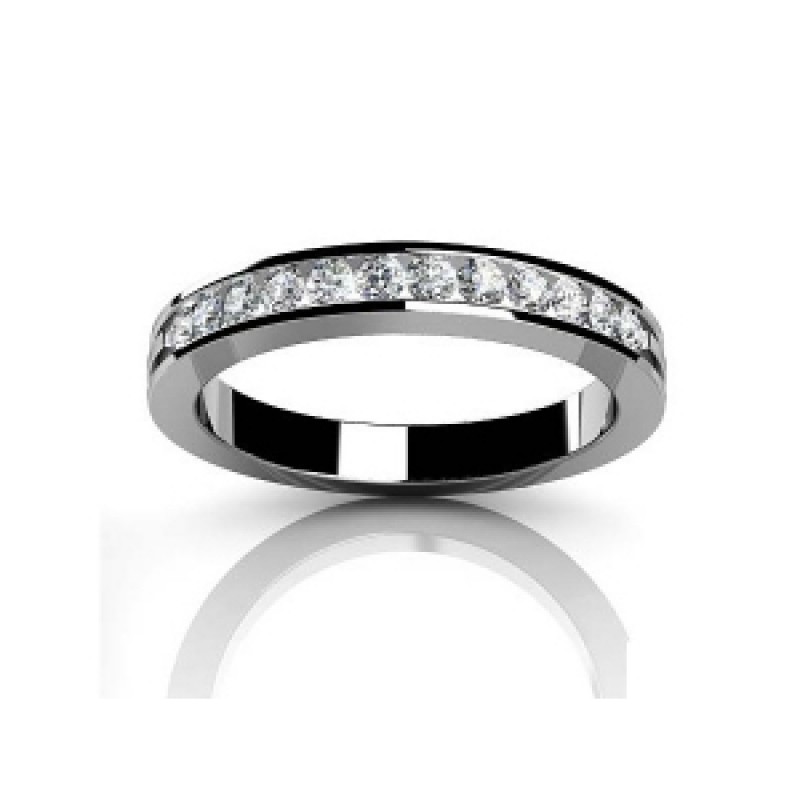 Обручальное кольцо с дорожкой камней Os 2175