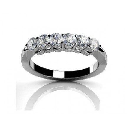 Помолвочное кольцо с дорожкой камней Os 2170