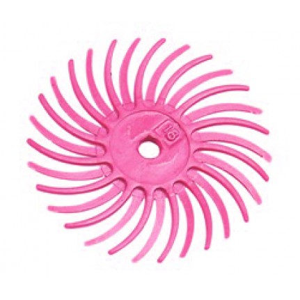 Резинка силиконовая лепестковая №600 розовая 19мм